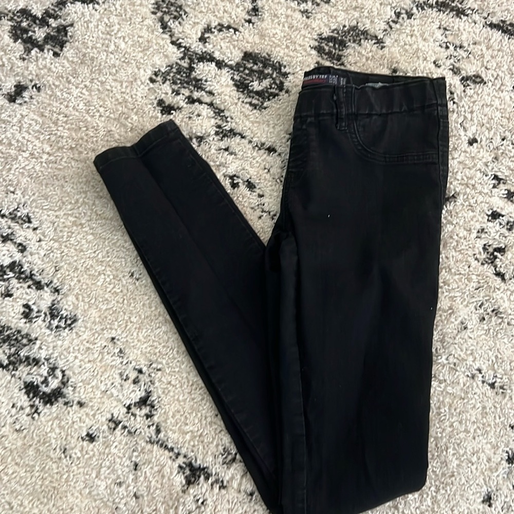 Zara denim leggings size 8